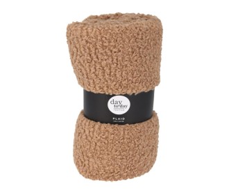 Κουβέρτα teddy fleece ταμπά 150x120εκ.