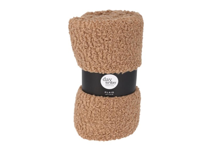 Κουβέρτα teddy fleece ταμπά 150x120εκ. Κουβέρτα teddy fleece ταμπά 150x120εκ.