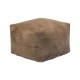 Πουφ γούνινη υφή καφέ Y30x40x40εκ. Πουφ γούνινη υφή καφέ Y30x40x40εκ.