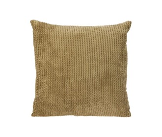 Μαξιλάρι διακοσμητικό με γραμμές μπεζ 45x45εκ.