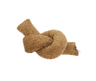 Μαξιλάρι κόμπος καφέ 150x12εκ.