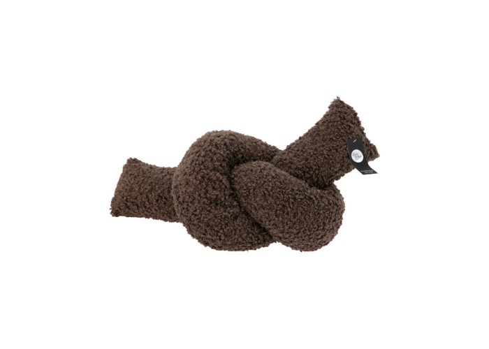 Μαξιλάρι κόμπος καφέ σκούρο 150x12εκ. Μαξιλάρι κόμπος καφέ σκούρο 150x12εκ.