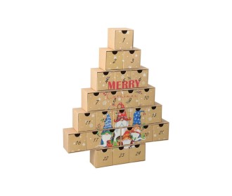 Advent Calendar Χριστουγέννων Υ46,5x37x6,2εκ. Advent Calendar Χριστουγέννων Υ46,5x37x6,2εκ.