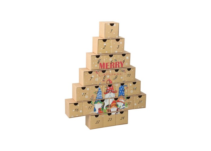 Advent Calendar Χριστουγέννων Υ46,5x37x6,2εκ. Advent Calendar Χριστουγέννων Υ46,5x37x6,2εκ.