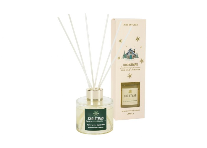 Αρωματικό χώρου diffuser Χριστουγεννιάτικο Bourbon Vanilla 100ml. Αρωματικό χώρου diffuser Χριστουγεννιάτικο Bourbon Vanilla 100ml.