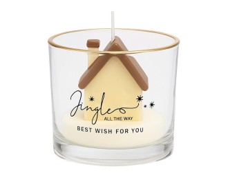 Αρωματικό κερί γυάλινο ποτήρι με χρυσό περίγραμμα Σπιτάκι 8×7,5εκ Αρωματικό κερί γυάλινο ποτήρι με χρυσό περίγραμμα Σπιτάκι 8×7,5εκ