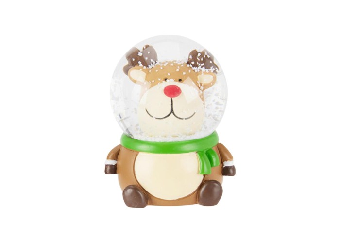 Χριστουγεννιάτικη χιονόμπαλα Τάρανδος Υ8,5×7×7εκ. Χριστουγεννιάτικη χιονόμπαλα Τάρανδος Υ8,5×7×7εκ.