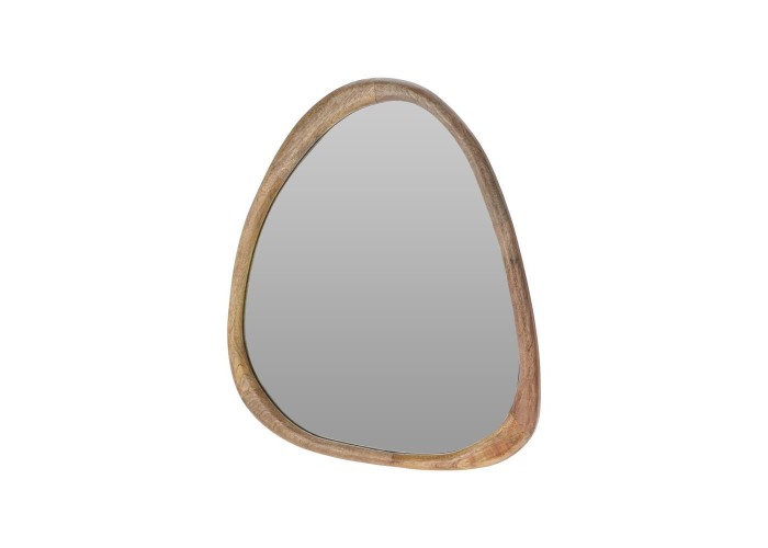 Καθρέφτης τοίχου ακανόνιστου σχήματος ξύλο μάνγκο Υ60x53x2.5εκ. Καθρέφτης τοίχου ακανόνιστου σχήματος ξύλο μάνγκο Υ60x53x2.5εκ.