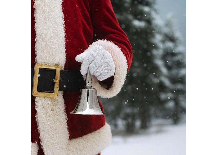 Μεταλλικό καμπανάκι αλουμινίου ασημί Υ11ר5,5 εκ. Μεταλλικό καμπανάκι αλουμινίου ασημί Υ11ר5,5 εκ.