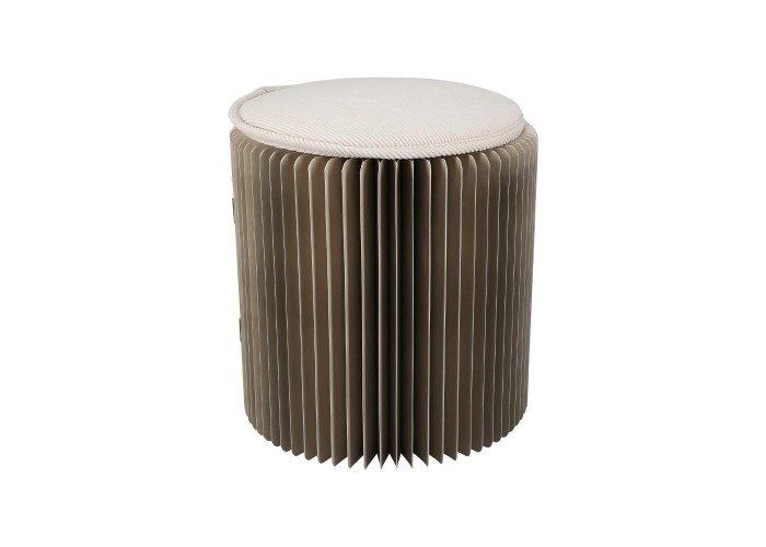 Σκαμπό χάρτινο με μαξιλάρι καθίσματος Υ30ר30εκ. Σκαμπό χάρτινο με μαξιλάρι καθίσματος Υ30ר30εκ.