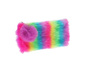 Κασετίνα λούτρινη ουράνιο τόξο ΙI Υ11x21x5εκ. Κασετίνα λούτρινη ουράνιο τόξο ΙI Υ11x21x5εκ.