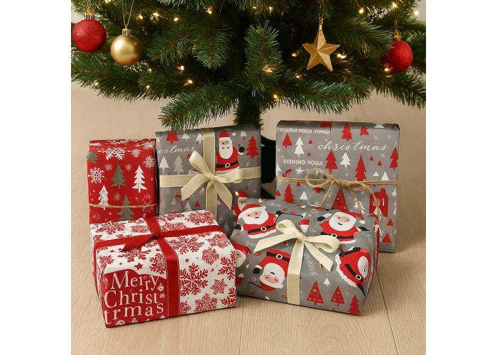 Χαρτί περιτυλίγματος ρολό 70x200εκ. Festive Joy 2 Χαρτί περιτυλίγματος ρολό 70x200εκ. Festive Joy 2