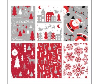 Χαρτί περιτυλίγματος ρολό 70x200εκ. Festive Joy 2 Χαρτί περιτυλίγματος ρολό 70x200εκ. Festive Joy 2