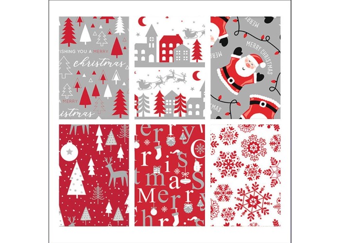 Χαρτί περιτυλίγματος ρολό 70x200εκ. Festive Joy 2 Χαρτί περιτυλίγματος ρολό 70x200εκ. Festive Joy 2