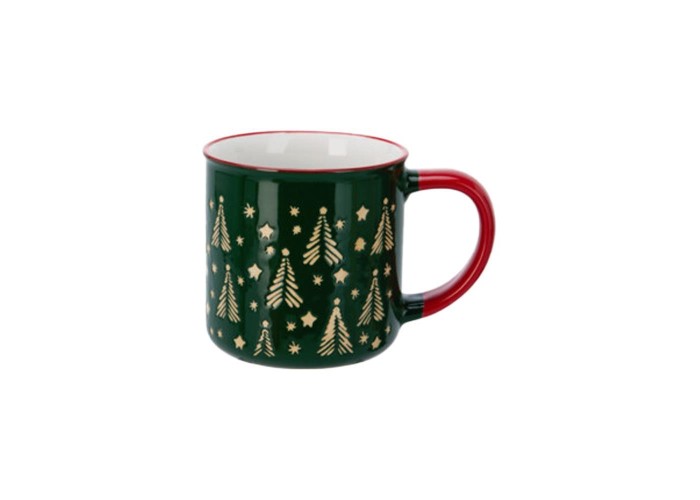 Κούπα stoneware 250ml χριστουγεννιάτικη Έλατο Κούπα stoneware 250ml χριστουγεννιάτικη Έλατο