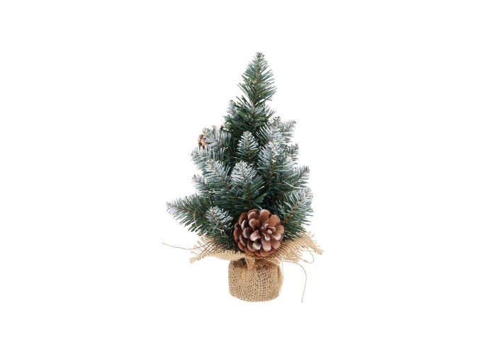 Χριστουγεννιάτικο δέντρο με λευκές άκρες 30εκ. Χριστουγεννιάτικο δέντρο με λευκές άκρες 30εκ.