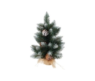 Χριστουγεννιάτικο δέντρο με λευκές άκρες 45εκ. Χριστουγεννιάτικο δέντρο με λευκές άκρες 45εκ.
