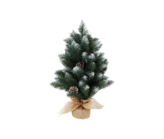 Χριστουγεννιάτικο δέντρο με λευκές άκρες 60εκ. Χριστουγεννιάτικο δέντρο με λευκές άκρες 60εκ.