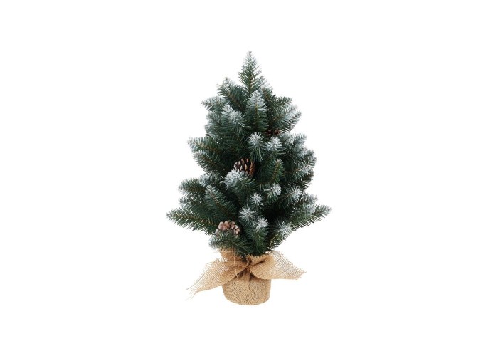 Χριστουγεννιάτικο δέντρο με λευκές άκρες 60εκ. Χριστουγεννιάτικο δέντρο με λευκές άκρες 60εκ.