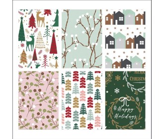 Χαρτί περιτυλίγματος ρολό 70x200εκ. Festive Joy 3 Χαρτί περιτυλίγματος ρολό 70x200εκ. Festive Joy 3