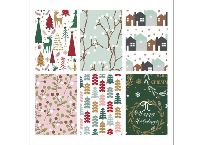 Χαρτί περιτυλίγματος ρολό 70x200εκ. Festive Joy 3 Χαρτί περιτυλίγματος ρολό 70x200εκ. Festive Joy 3