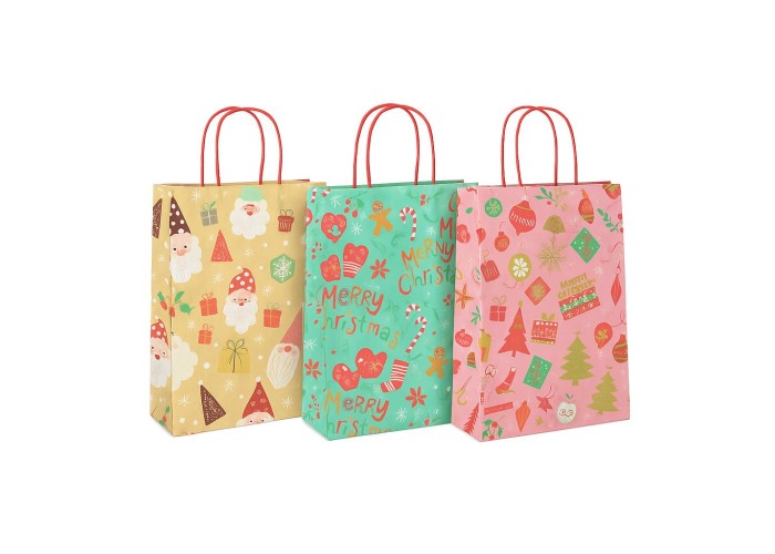Χάρτινη τσάντα Υ23x18x8εκ. Sweet Xmas μικρή Χάρτινη τσάντα Υ23x18x8εκ. Sweet Xmas μικρή