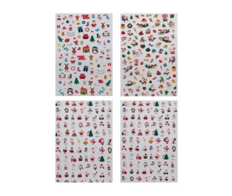 Χριστουγεννιάτικα αυτοκόλλητα 3D Festive Magic μικρά Χριστουγεννιάτικα αυτοκόλλητα 3D Festive Magic μικρά