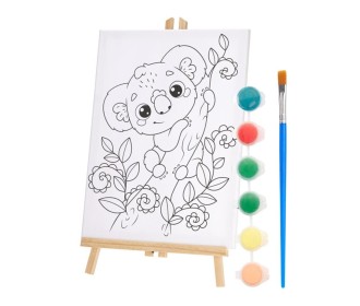 Καβαλέτο ξύλινο με τελάρο κοάλα 30×40εκ Καβαλέτο ξύλινο με τελάρο κοάλα 30×40εκ