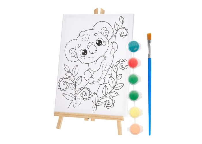 Καβαλέτο ξύλινο με τελάρο κοάλα 30×40εκ Καβαλέτο ξύλινο με τελάρο κοάλα 30×40εκ