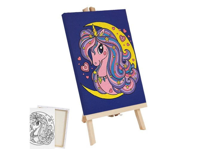 Καβαλέτο ξύλινο με τελάρο πόνυ 30×40εκ Καβαλέτο ξύλινο με τελάρο πόνυ 30×40εκ