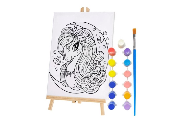 Καβαλέτο ξύλινο με τελάρο πόνυ 30×40εκ Καβαλέτο ξύλινο με τελάρο πόνυ 30×40εκ