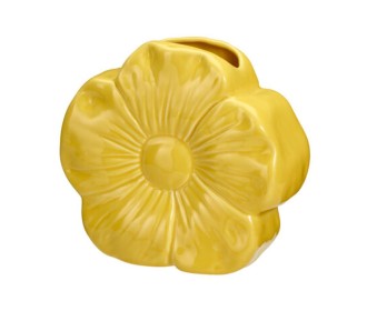 Βάζο λουλούδι πορσελάνινο κίτρινο 22×7,5×19,2εκ. Βάζο λουλούδι πορσελάνινο κίτρινο 22×7,5×19,2εκ.