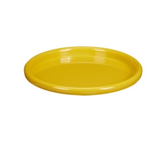 Δίσκος μεταλλικός κίτρινο 31,5×31,5×2,5εκ. Δίσκος μεταλλικός κίτρινο 31,5×31,5×2,5εκ.