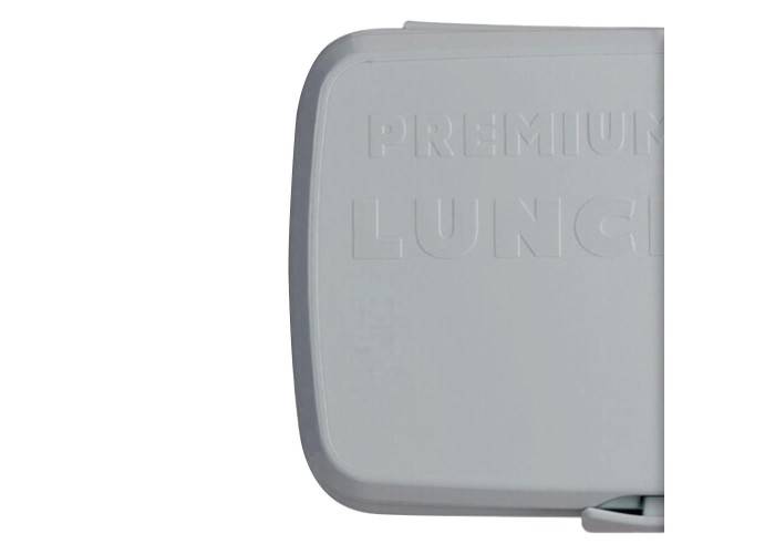 Φαγητοδοχείο πλαστικό γκρι 21×15×8,5εκ. Φαγητοδοχείο πλαστικό γκρι 21×15×8,5εκ.