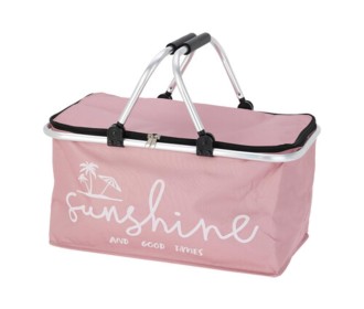 Ισοθερμικό καλάθι πικνίκ - ψυγείο αναδιπλούμενο 35lit. ροζ 48×28×24εκ. Ισοθερμικό καλάθι πικνίκ - ψυγείο αναδιπλούμενο 35lit. ροζ 48×28×24εκ.