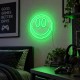 Φωτιζόμενο διακοσμητικό LED Neon Smiley πράσινο 25x25εκ. Φωτιζόμενο διακοσμητικό LED Neon Smiley πράσινο 25x25εκ.