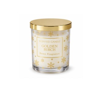 Αρωματικό κερί σε γυάλινο δοχείο Golden Birch Υ10xØ8,5εκ.