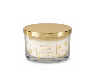 Αρωματικό κερί σε γυάλινο δοχείο Golden Birch Ø13εκ.