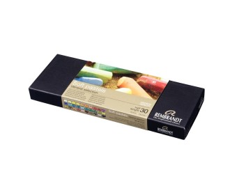 Talens Rembrandt soft pastel 30 χρωμάτων μισά Talens Rembrandt soft pastel 30 χρωμάτων μισά