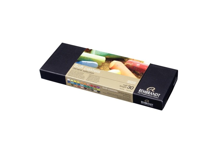 Talens Rembrandt soft pastel 30 χρωμάτων μισά Talens Rembrandt soft pastel 30 χρωμάτων μισά