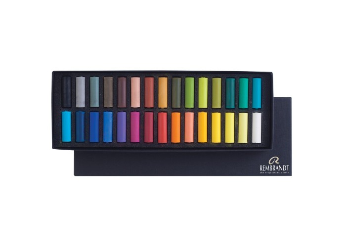 Talens Rembrandt soft pastel 30 χρωμάτων μισά Talens Rembrandt soft pastel 30 χρωμάτων μισά