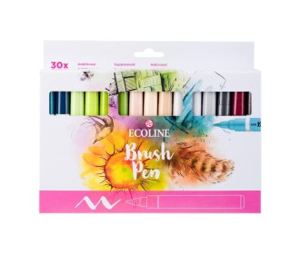 Talens Ecoline Brush Pen Additional μαρκαδόροι 30 χρώματα Talens Ecoline Brush Pen Additional μαρκαδόροι 30 χρώματα