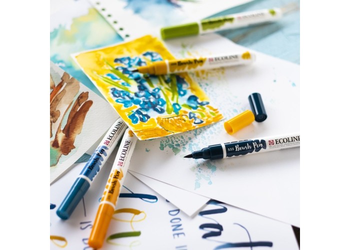 Talens Ecoline Brush Pen Botanic μαρκαδόροι 10 χρώματα Talens Ecoline Brush Pen Botanic μαρκαδόροι 10 χρώματα