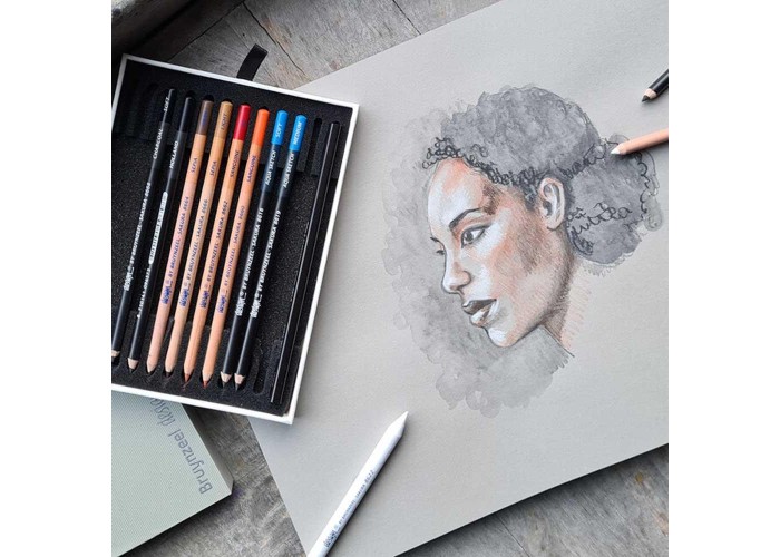 Σφομύλια Σχεδίου Bruynzeel σετ 3τεμ. Υ13,5χ1εκ