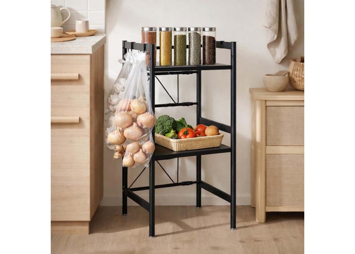 Ραφιέρα μεταλλική 3 επιπέδων Υ81x60x37,5εκ.