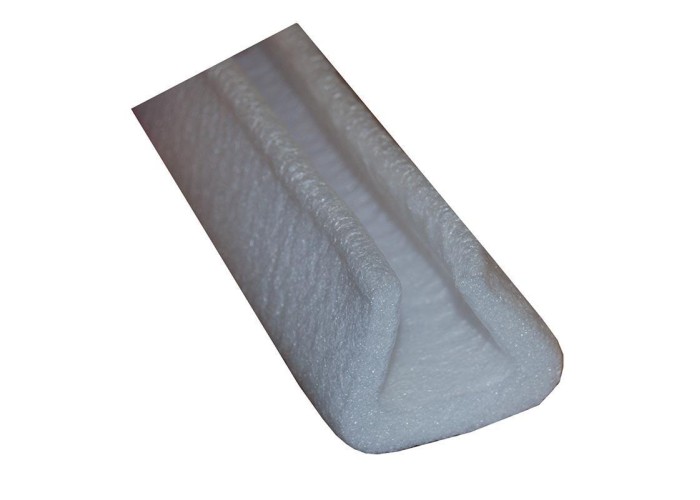 Γωνία U foam 35mmx45mmx2m λευκή Γωνία U foam 35mmx45mmx2m λευκή
