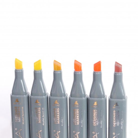 Sketch Markers άριστης ποιότητας 6τεμ Yellows/Oranges