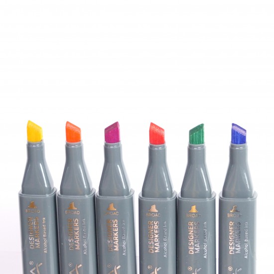 Sketch Markers άριστης ποιότητας 6τεμ Brights