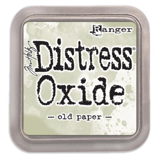 Tim Holtz distress oxide old paper