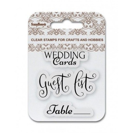 Σφραγίδα Wedding - Guest List - Table 